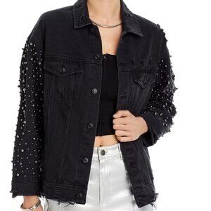 Sunset & Spring Embellished Denim Jacket
